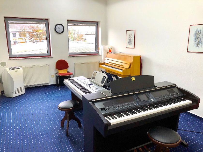 Klavier – Unterrichtsräume der Musikschule Mollenhauer